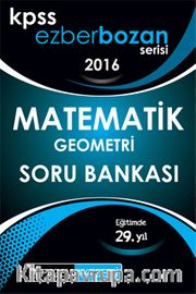 2016 KPSS Ezberbozan Matematik - Geometri Soru Bankası