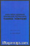 Fıkıh Usulü Açısından Hükümlerin İstinbatında Tahriç Yöntemi