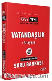 KPSS Optimum Jüri Serisi Vatandaşlık + Anayasa  Çözümlü Soru Bankası