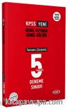 KPSS Genel Yetenek Genel Kültür  Tamamı Çözümlü 5 Deneme Sınavı 
