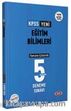 KPSS Eğitim Bilimleri Tamamı Çözümlü 5 Deneme Sınavı
