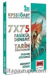 2021 ÖABT Tarih Öğretmenliği Tamamı Çözümlü 7x75 Fasikül Deneme
