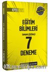 2021 Eğitim Bilimleri Tamamı Çözümlü 7 Deneme