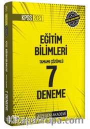 2021 Eğitim Bilimleri Tamamı Çözümlü 7 Deneme