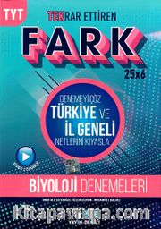TYT Biyoloji Fark 25x6 Tekrar Ettiren Denemeleri