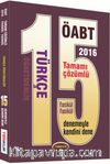 2016 ÖABT Türkçe Öğretmenliği 15 Tamamı Çözümlü Deneme (Fasikül Fasikül)