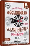 5. Sınıf Sosyal Bilgiler 20 Güçlendiren Deneme
