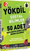 YÖKDİL Sosyal Bilimler 50 Adet Çeviri ve Okul Çalışması (Orta Seviye)