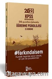 2021 KPSS Eğitim Bilimleri Öğrenme Psikolojisi 21 Deneme