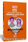 2021 KPSS Eğitim Bilimleri Rehberlik ve Özel Eğitim 21 Deneme 