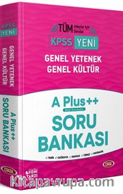 KPSS Genel Yetenek Genel Kültür A Plus ++ Soru Bankası 