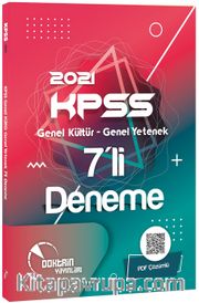 2021 KPSS Genel Kültür Genel Yetenek 7 li Deneme (PDF Çözümlü) 