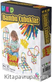 Hobi Eğitim Bambu Çubukları 300 Parça(0625)