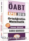 2016 KPSS ÖABT Ortaöğretim Matematik Öğretmenliği Tamamı Çözümlü Soru Bankası