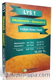 LYS 1 Matematik-Geometri Yıldızlı Konu Testi