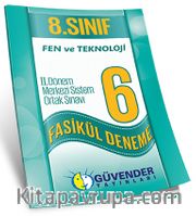 8. Sınıf Fen Teknoloji 2. Dönem Merkezi Sistem Ortak Sınavı 6 Fasikül Deneme