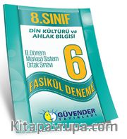 8. Sınıf Din Kültürü ve Ahlak Bilgisi 2. Dönem Merkezi Sistem Ortak Sınavı 6 Fasikül Deneme
