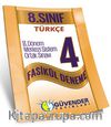 8. Sınıf Türkçe 2. Dönem Merkezi Sistem Ortak Sınavı 4 Fasikül Deneme