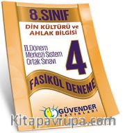 8. Sınıf Din Kültürü ve Ahlak Bilgisi 2. Dönem Merkezi Sistem Ortak Sınavı 4 Fasikül Deneme