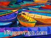 Renkli Kayıklar Ahşap Puzzle 2000 Parça (OB53-MM)