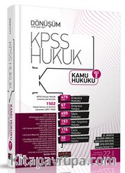 Dönüşüm KPSS A Grubu Kamu Hukuku Soru Bankası Cilt 2 