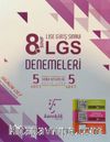 8. Sınıf LGS Denemeleri 5 Adet Soru Kitapçığı 