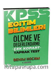 2021 KPSS Eğitim Bilimleri Ölçme ve Değerlendirme Çek Kopart Yaprak Test 