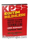 2021 Eğitim Bilimleri Program Geliştirme - Öğretim Yöntem ve Teknikleri Çek Kopart Yaprak Test