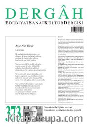 Dergah Edebiyat Sanat Kültür Dergisi Sayı:373 Mart 2021