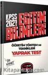 2021 Kpss Eğitim Bilimleri Öğretim Yöntem ve Teknikleri Çek Kopart Yaprak Test 