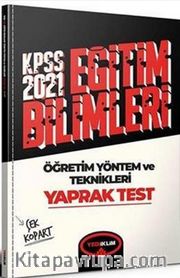 2021 Kpss Eğitim Bilimleri Öğretim Yöntem ve Teknikleri Çek Kopart Yaprak Test 