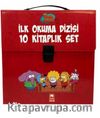 Kral Şakir İlk Okuma Kitapları Çantalı Set (10 Kitap Takım) (Kırmızı)
