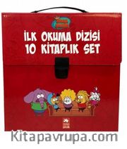 Kral Şakir İlk Okuma Kitapları Çantalı Set (10 Kitap Takım) (Kırmızı)