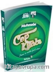 2016 KPSS A Muhasebe Cep Kitabı