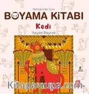 Yetişkinler İçin Boyama Kitabı / Kedi