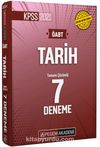 2021 KPSS ÖABT Tarih Tamamı Çözümlü 7 Deneme