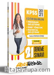 2021 KPSS Eğitim Bilimleri Program Geliştirme -Sınıf Yönetimi - Materyal Geliştirme Tamamı Çözümlü 21 Deneme Sınavı