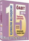 2016 ÖABT Ortaöğretim Matematik Öğretmenliği 15 Tamamı Çözümlü Deneme (Fasikül Fasikül)