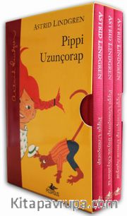 Pippi Uzunçorap Serisi  Kutulu Özel Set 3 Kitap (Ciltli)