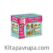 Çiftlik Süper Renkli Puzzle