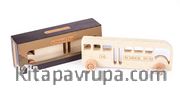Montessori Ahşap Zeka Oyunları / w-School Bus