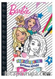 Barbie Neşeli Renkler Boyama Kitabı