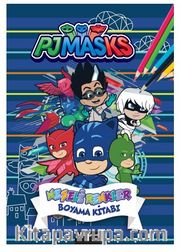 Pjmasks Neşeli Renkler Boyama Kitabı