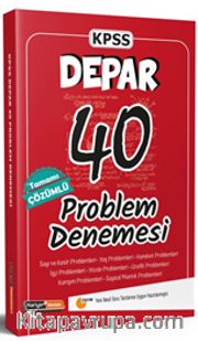 KPSS Depar Tamamı Çözümlü 40 Problem Denemesi