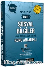 2021 KPSS ÖABT Sosyal Bilgiler Video Destekli Konu Anlatımlı Modüler Set (3 Kitap)