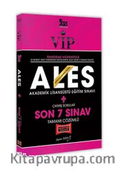 2021 VİP ALES Son 7 Sınav Tamamı Çözümlü Çıkmış Sorular