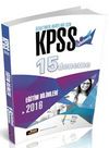 2016 KPSS Eğitim Bilimleri 15 Deneme