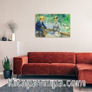 Claude Monet - Summer's Day Ahşap Puzzle Poster 104 Parça (PP-006-C)