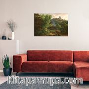 François-Xavier Fabre - Italian Landscape Ahşap Puzzle Poster 104 Parça (PP-014-C)