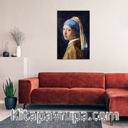 İnci Küpeli Kız / Johannes Vermeer Ahşap Puzzle Poster 104 Parça (PP-021-C)